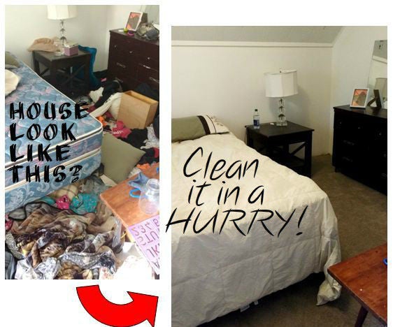 Cleaning a Messy House (In a Hurry!)
