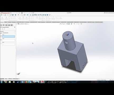 Solidworks: Alternate Coordinate Systems