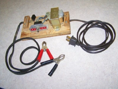 Auto Battery Charger for 6 or 12 Volt Sytems