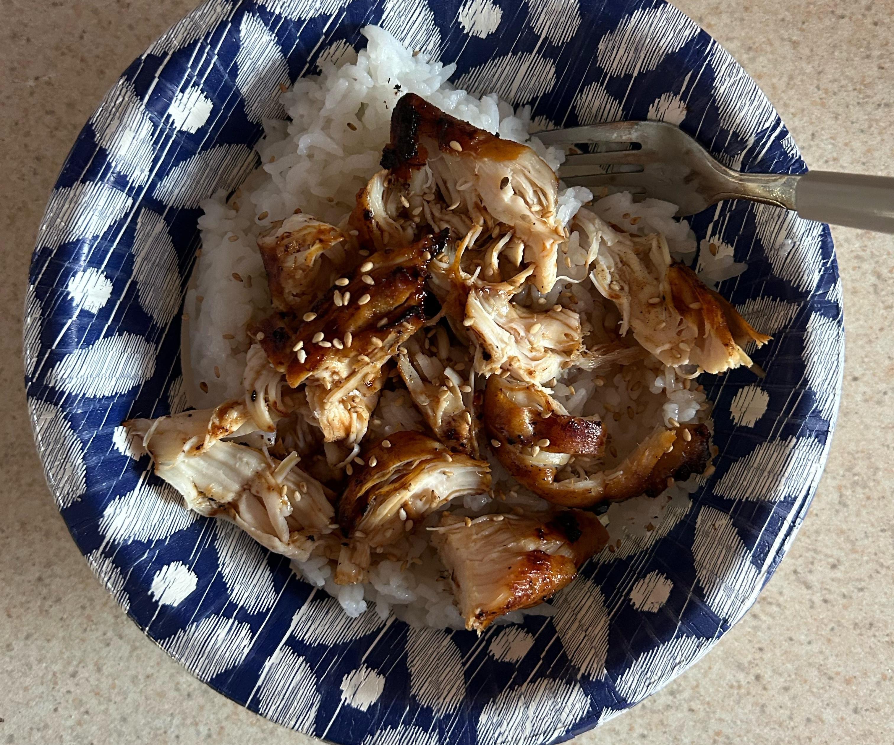 Dorm Room Chicken Teriyaki