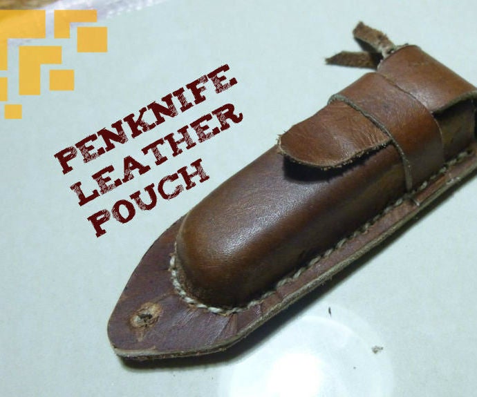 Penknife Leather Pouch.