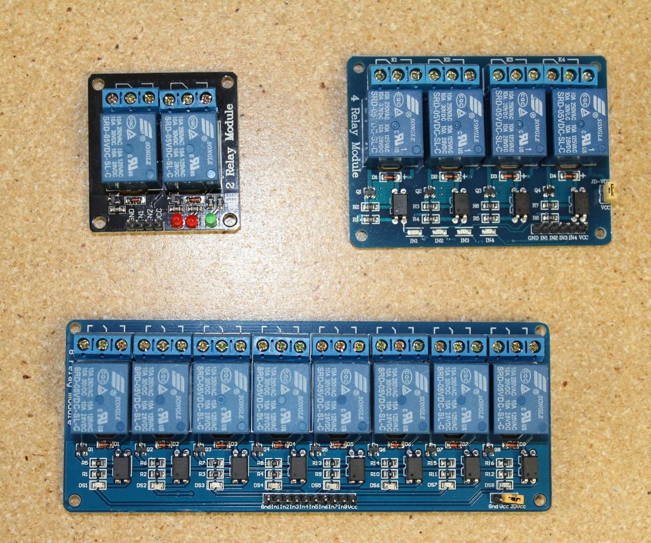 Using Relay Boards to Control Linear Actuators