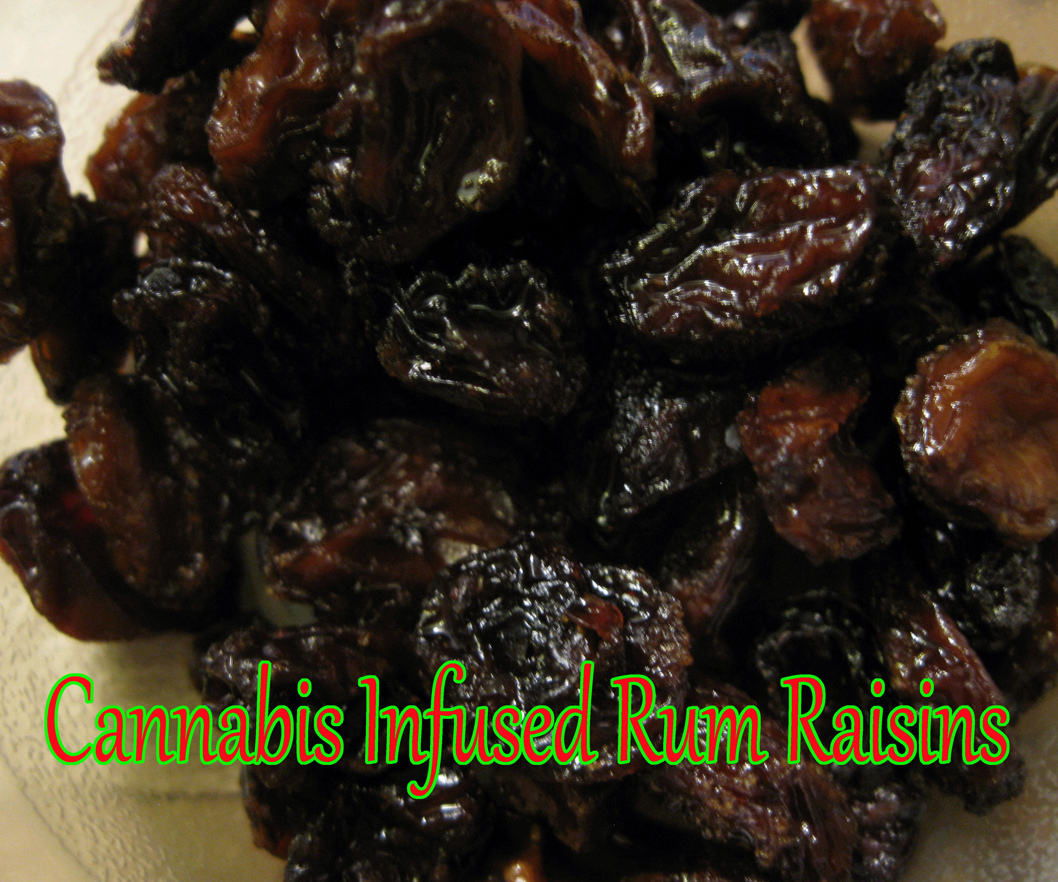 Cannabis Oil Infused Raisins