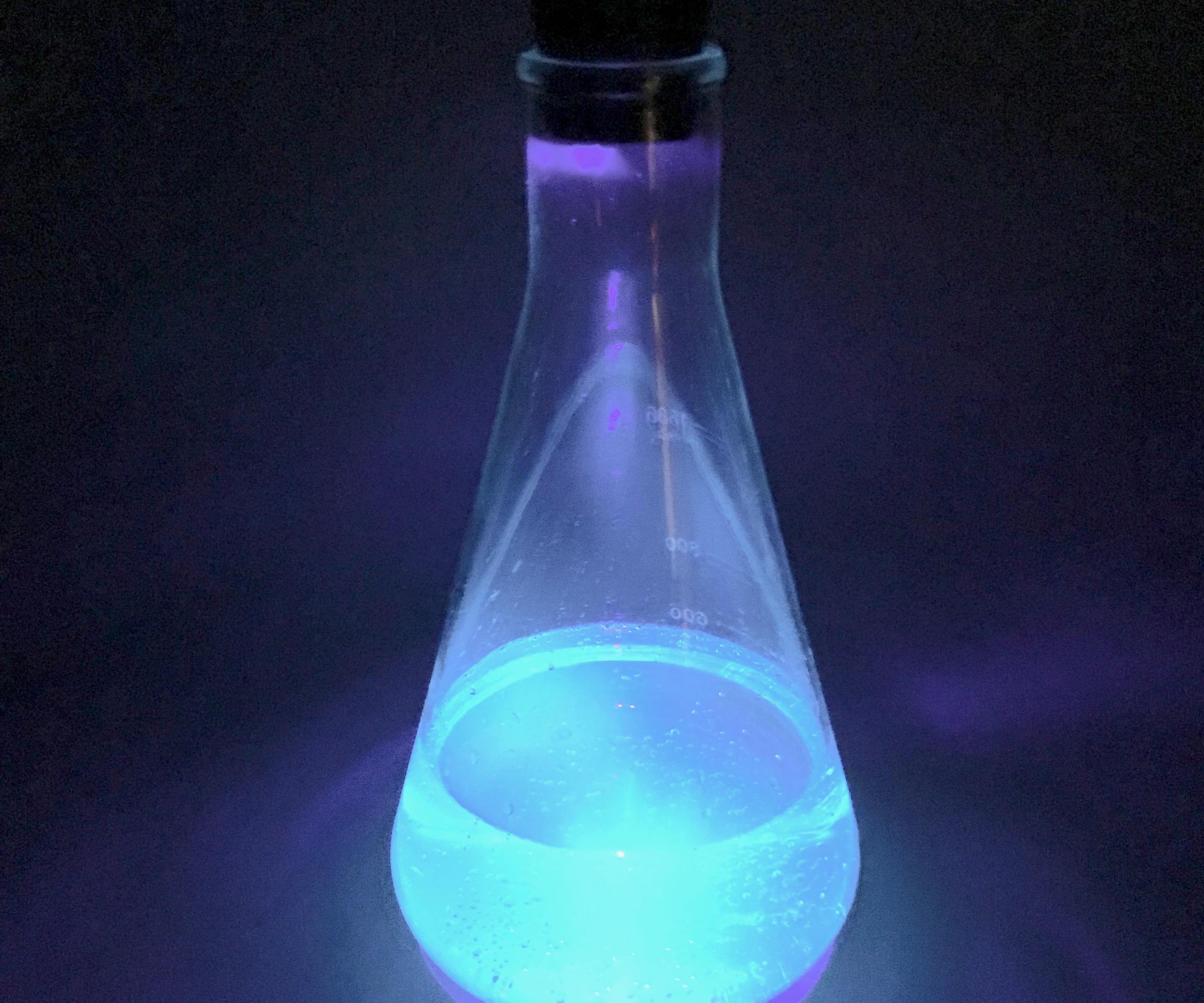 Glowing Elixir Using UV LEDs