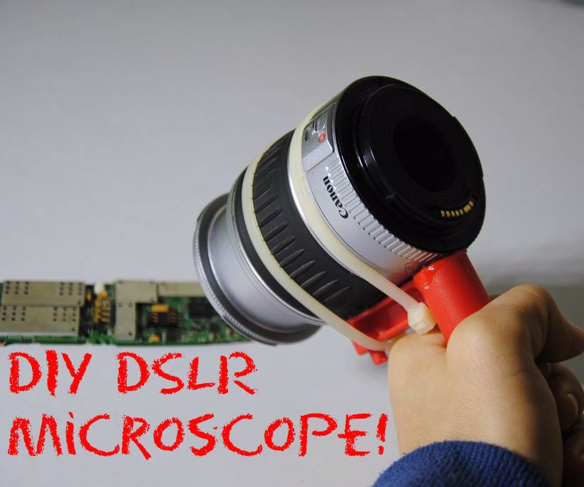 Turn Your Old DSLR Into a Microscope!