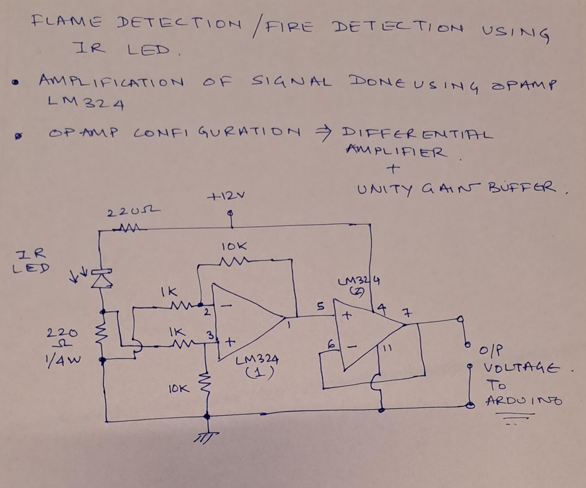 Infrared Flame Monitoring / Fire Monitoring Flame Scanner Device Using Arduino Uno. IR Diode Application. IR Data With Arduino Uno.