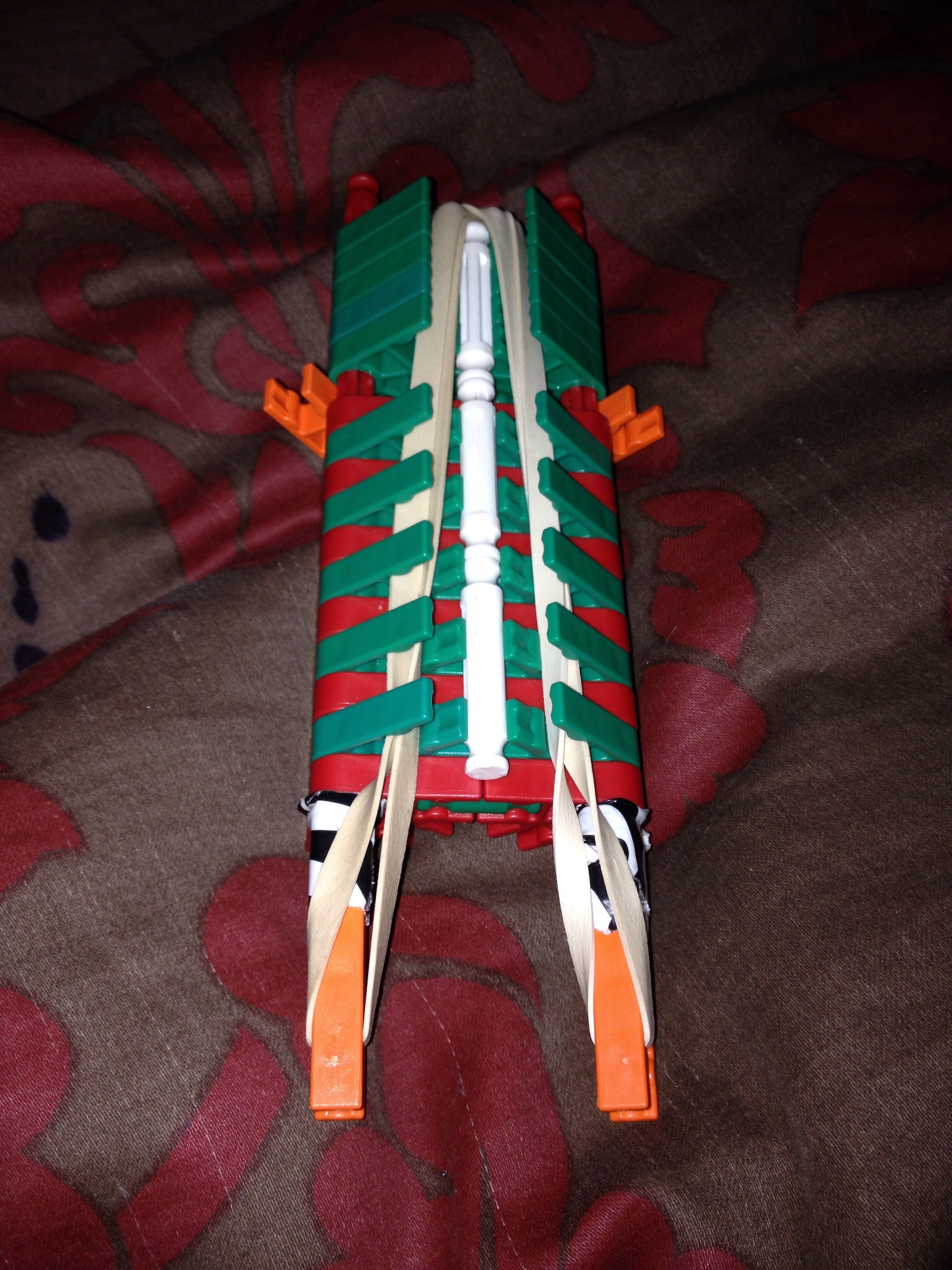 Knex Double Barreled Christmas Gun