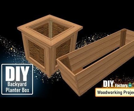 DIY - Backyard Planter Box