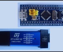 STM32F103C8 Minimum Evaluation Board With STMCubeMX Project Genarator