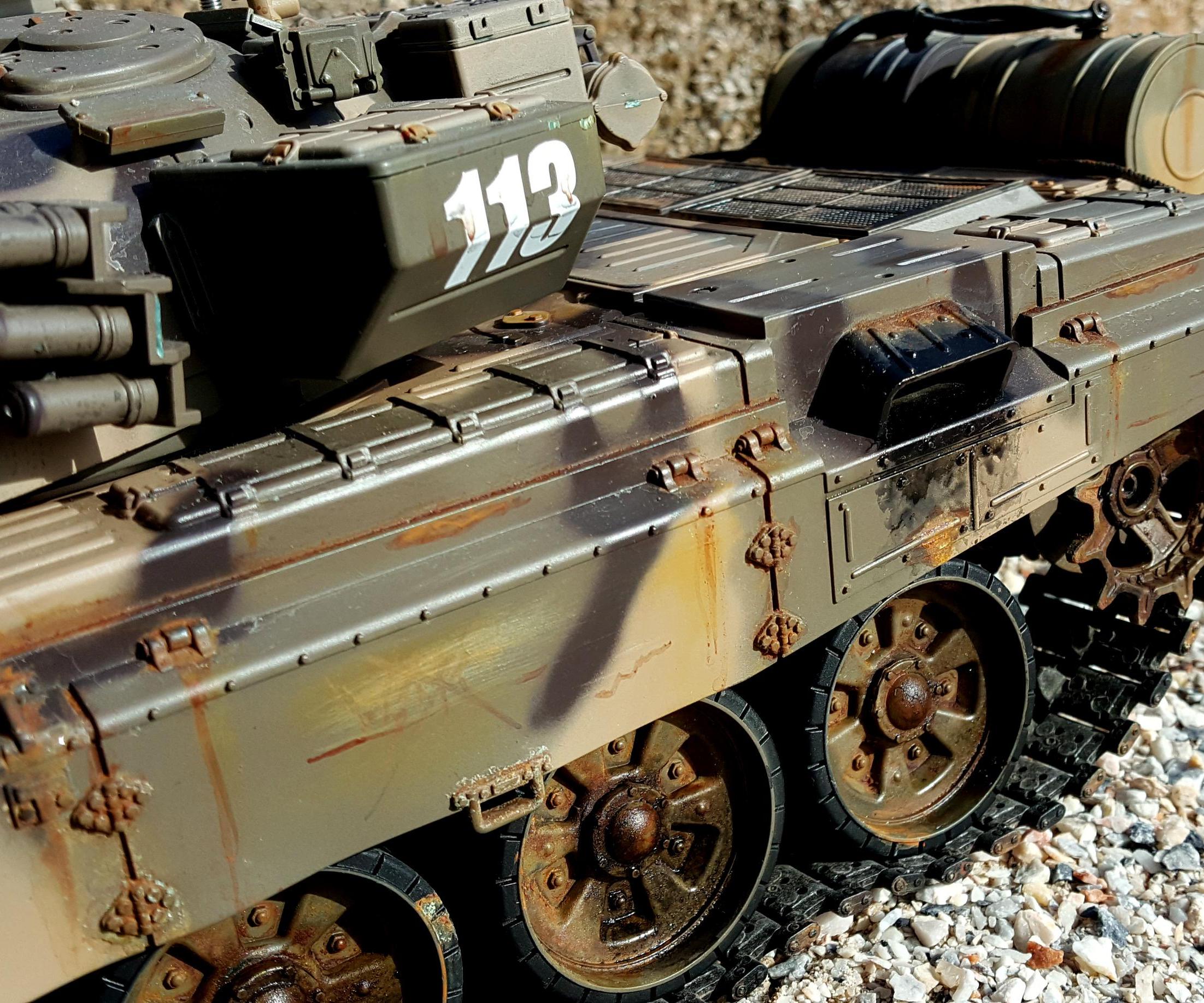 Weathering T90 Rc Tank