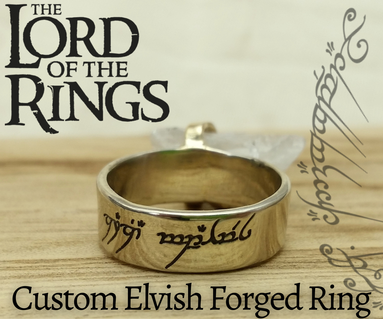 LOTR - Forge Your Own Elvish Ring