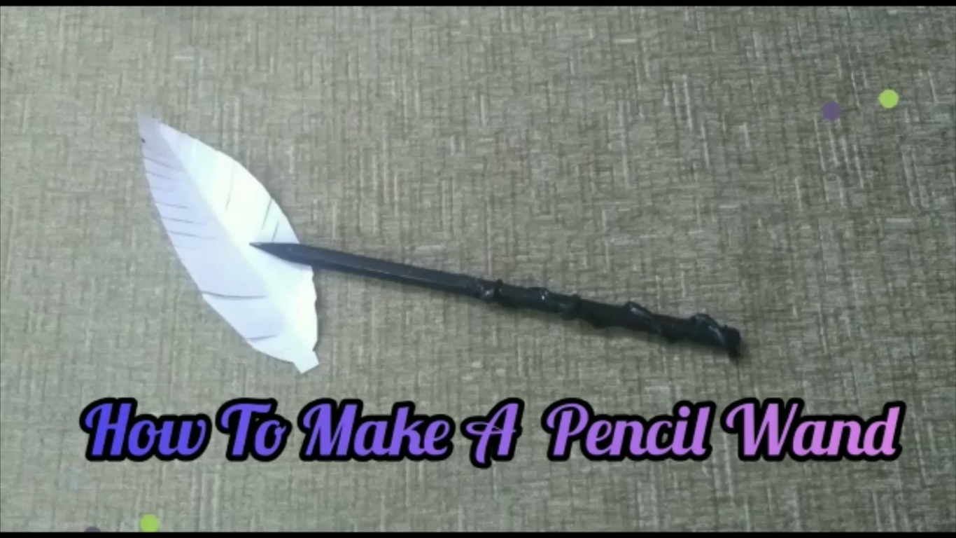 How to Make a Pencil Wand