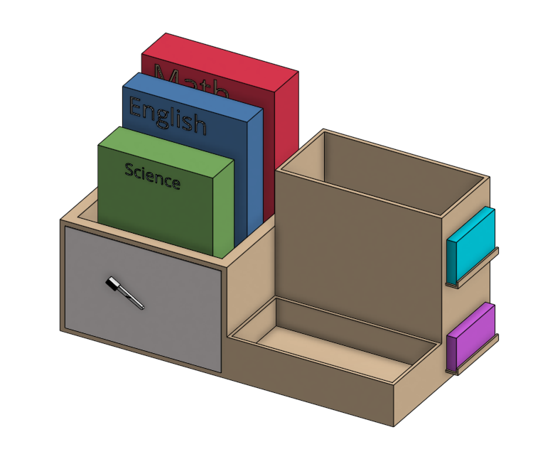 Efficient and Minimal Desk Organizer