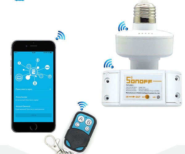 Make All Appliances Smart and Controllable by App and RF Remote