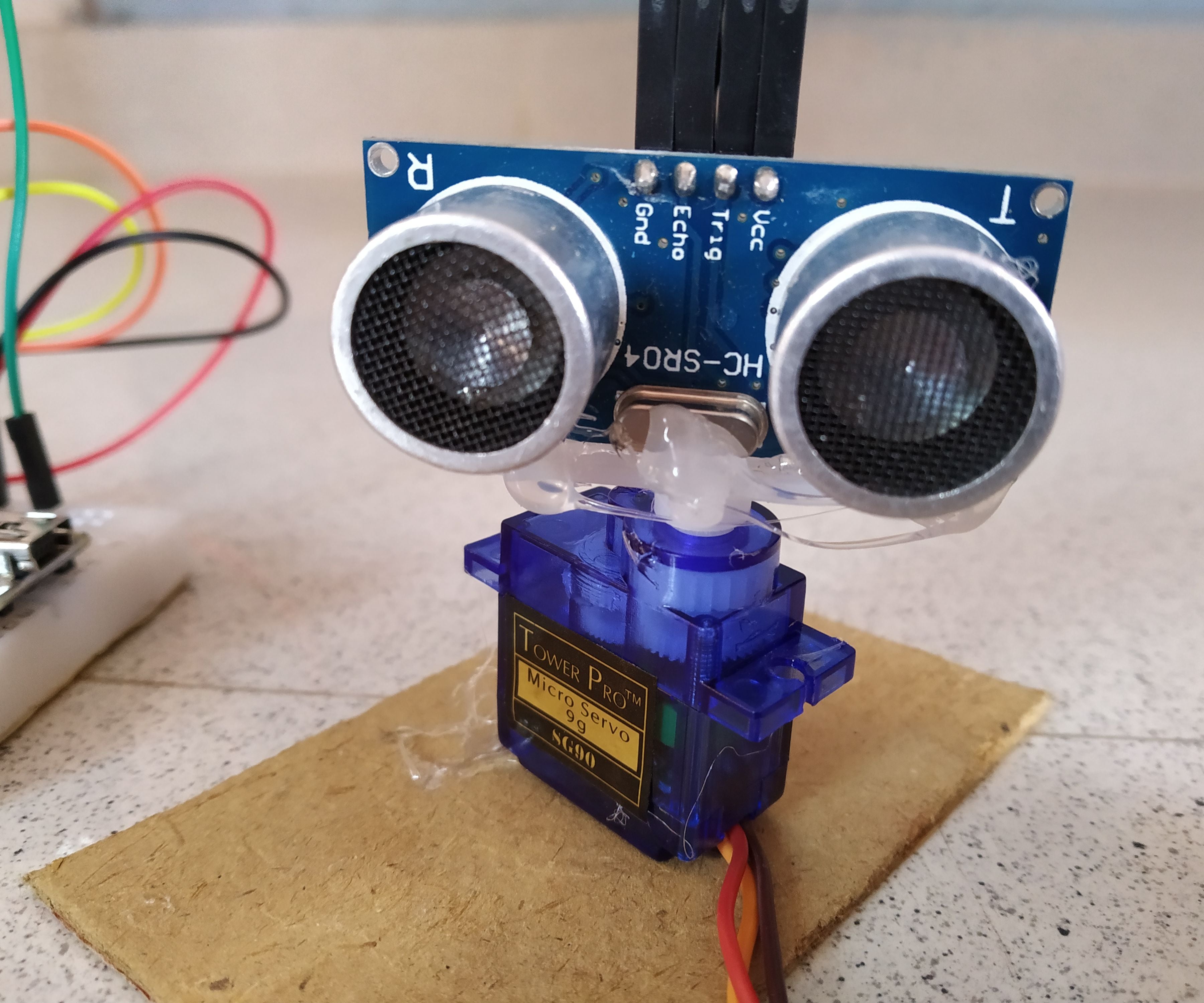 Ultrasonic Radar Using Arduino and Serial Plotter