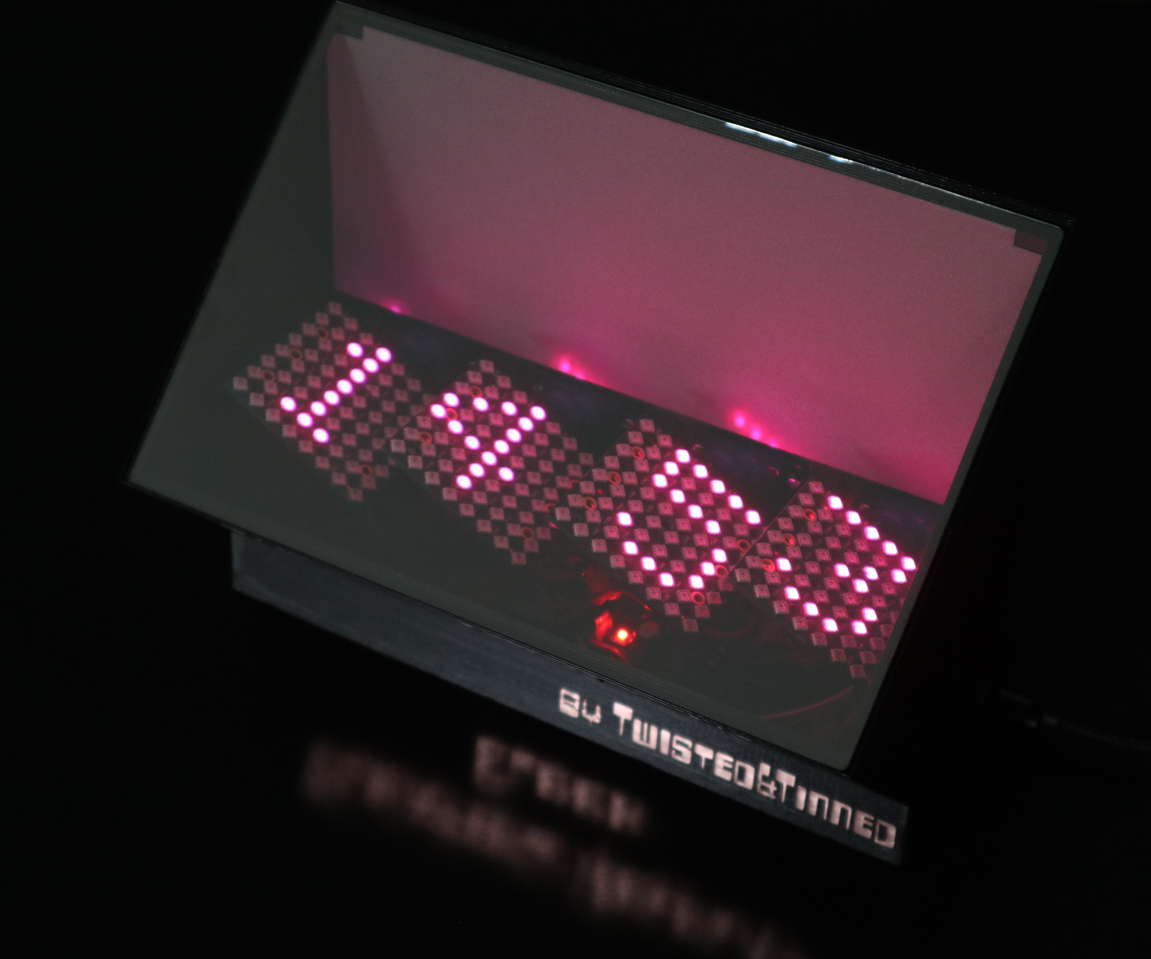 Floating Display Clock