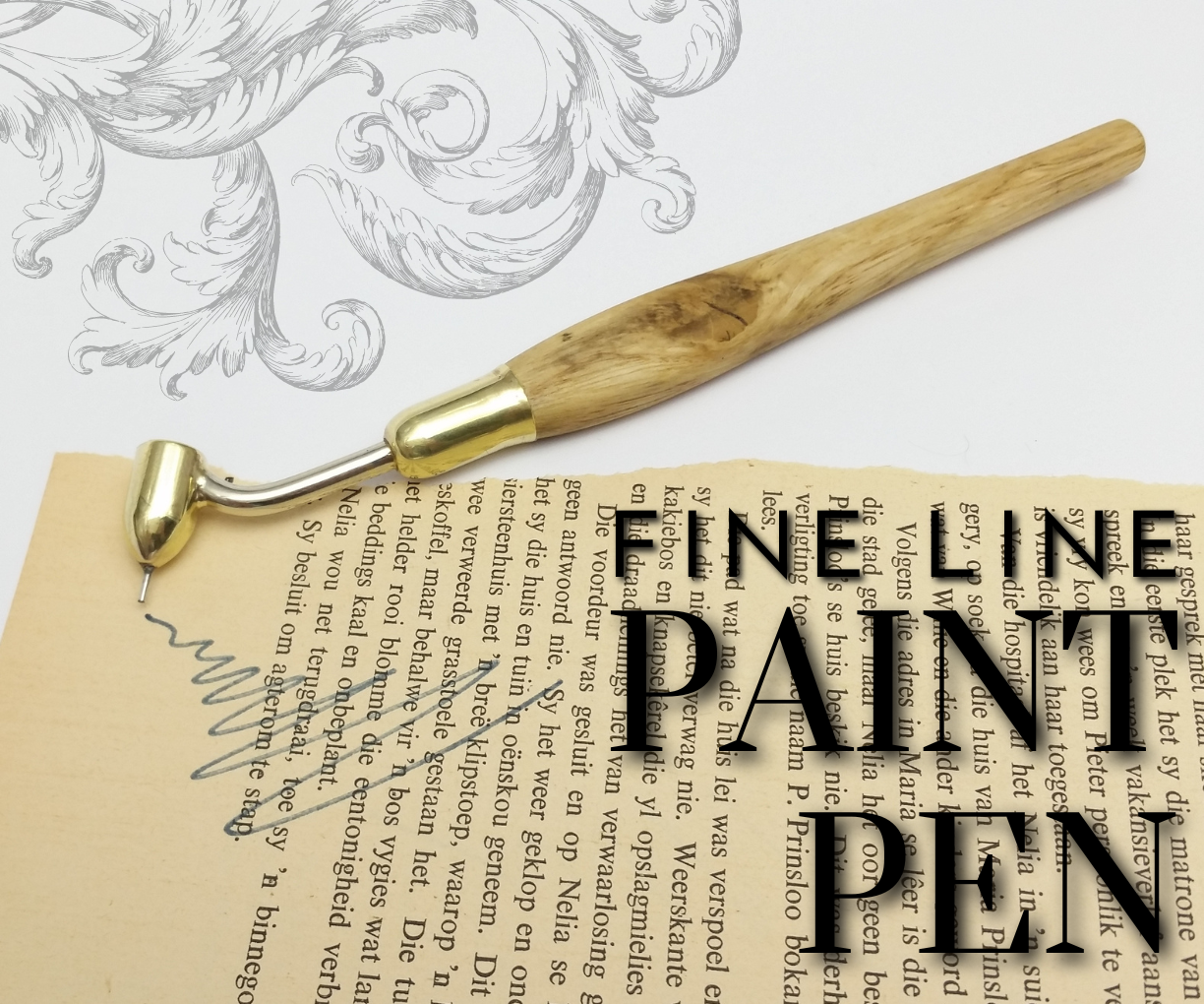 Make Your Own Fine Paint Pen From Scratch!