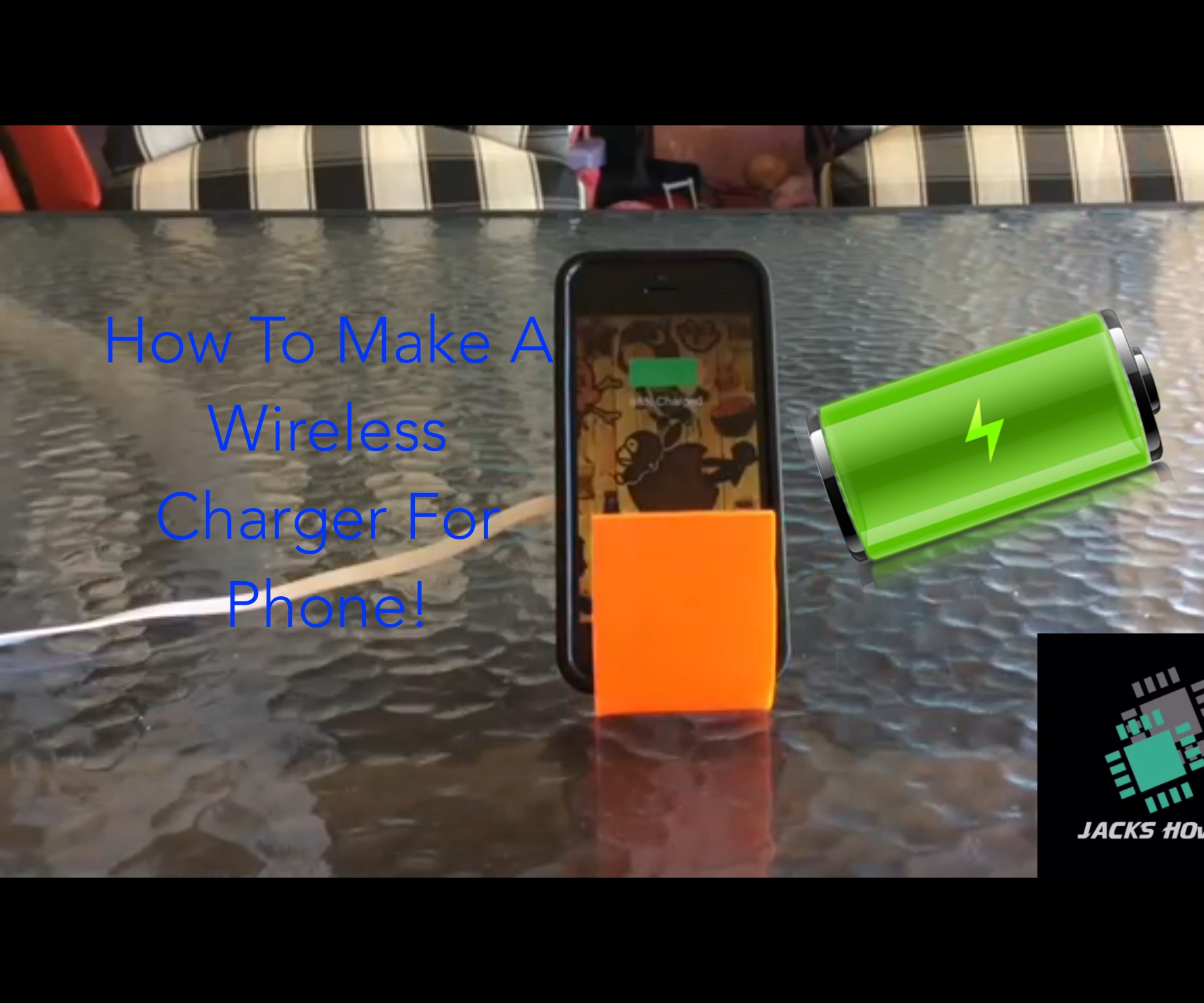 How to Make a Wireless Charger for Smart Phone!