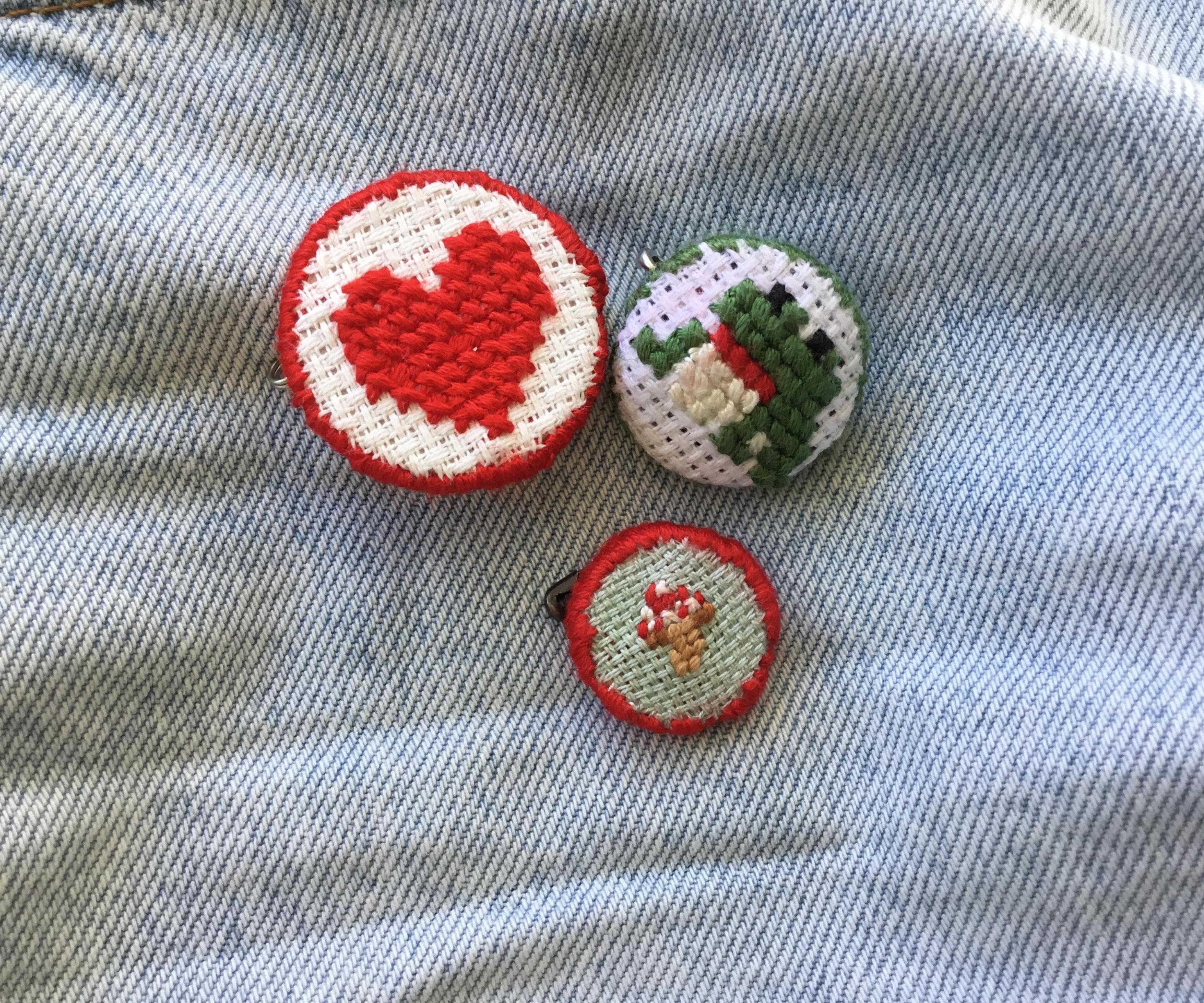 DIY - Hand Sewn Badge 