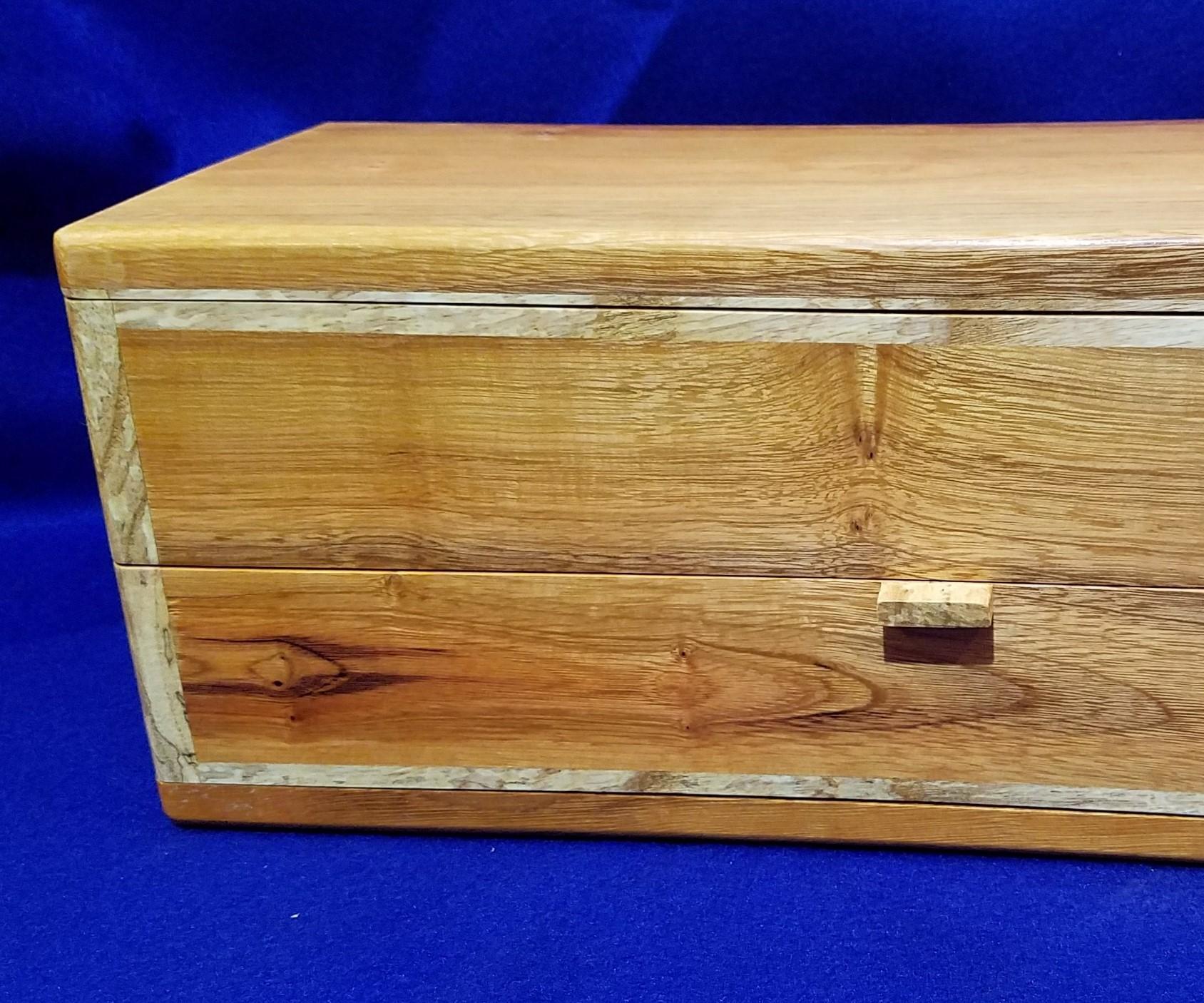 Buckthorn/Spalted Ash Jewelry Box