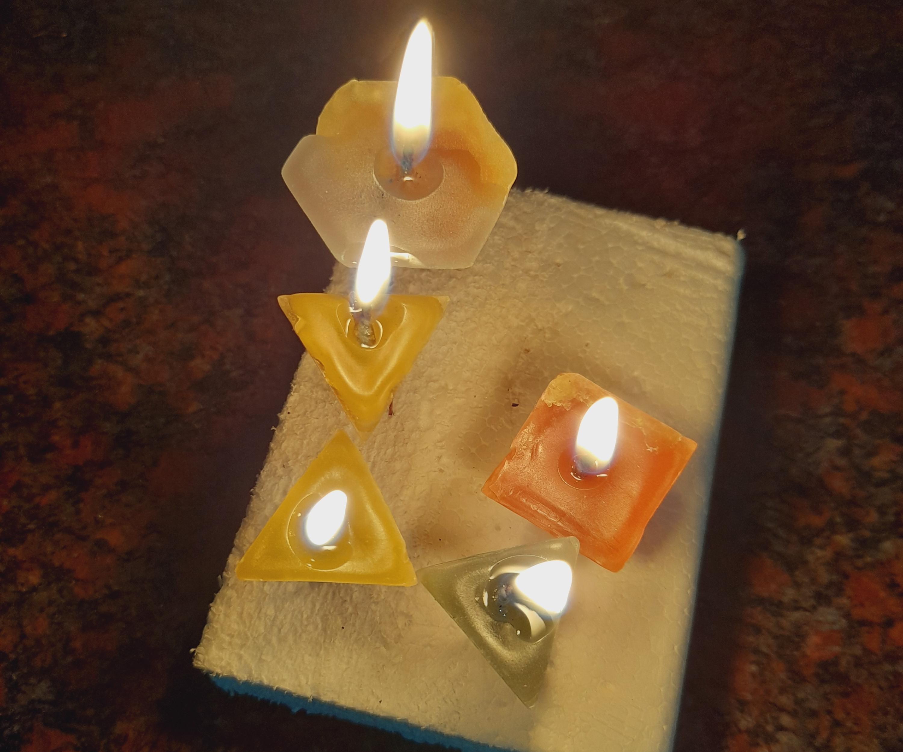 DIY Mini Homemade Candle