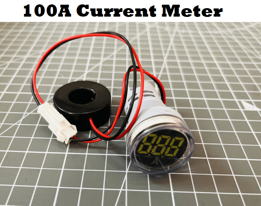 Working of 100Ampere Current Meter