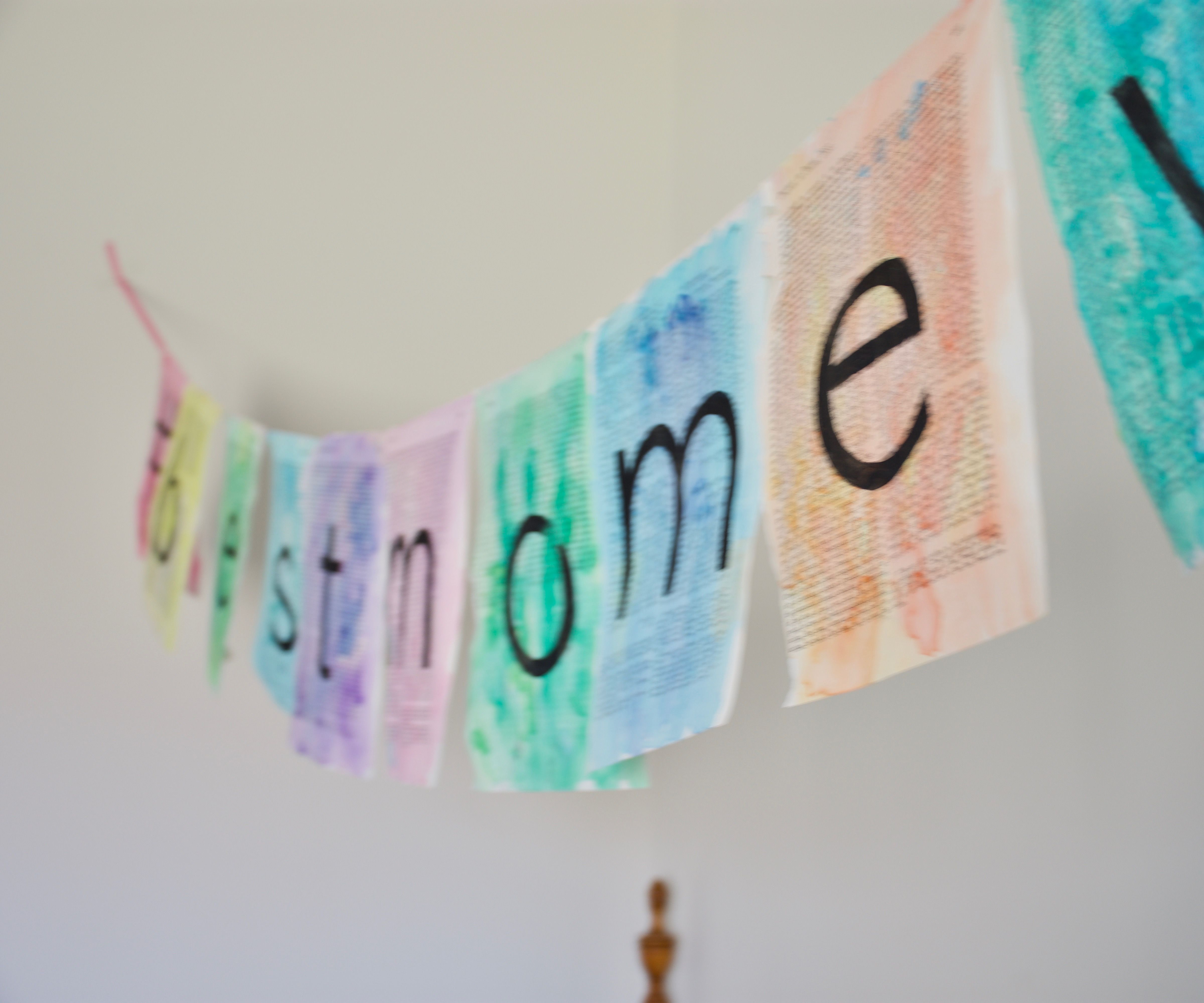 Colourful Vintage Party Banner