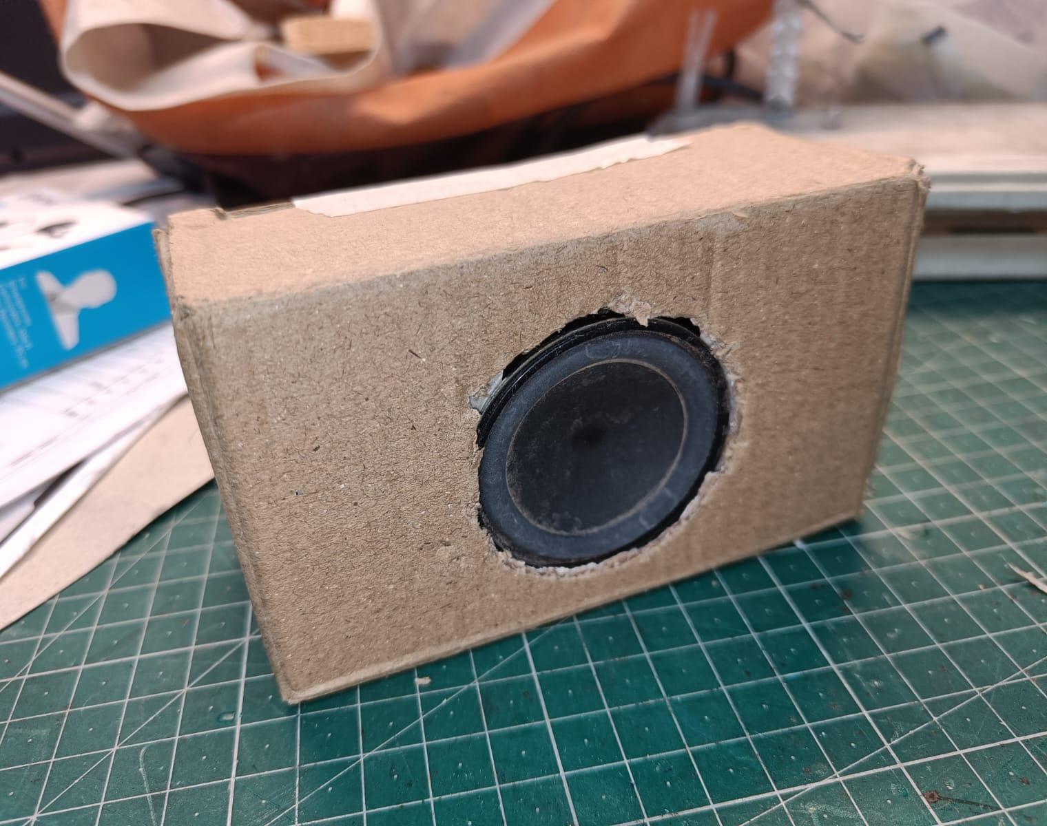 Cardboard Bluetooth Speaker