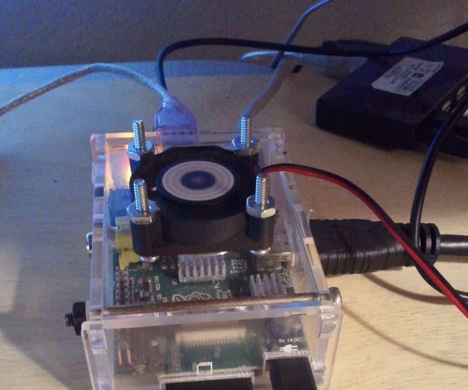 Raspberry Pi Case Fan