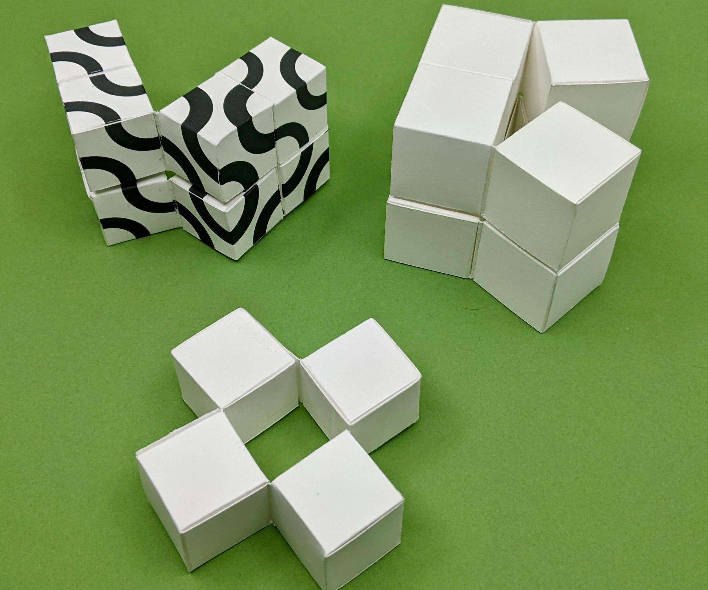 Making Paper Flexicubes (also Known As Infinity Cubes, Fidget Cubes or Magic Cubes)