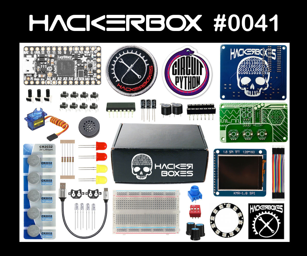 HackerBox 0041: CircuitPython