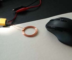 Make Wireless Charging Mouse