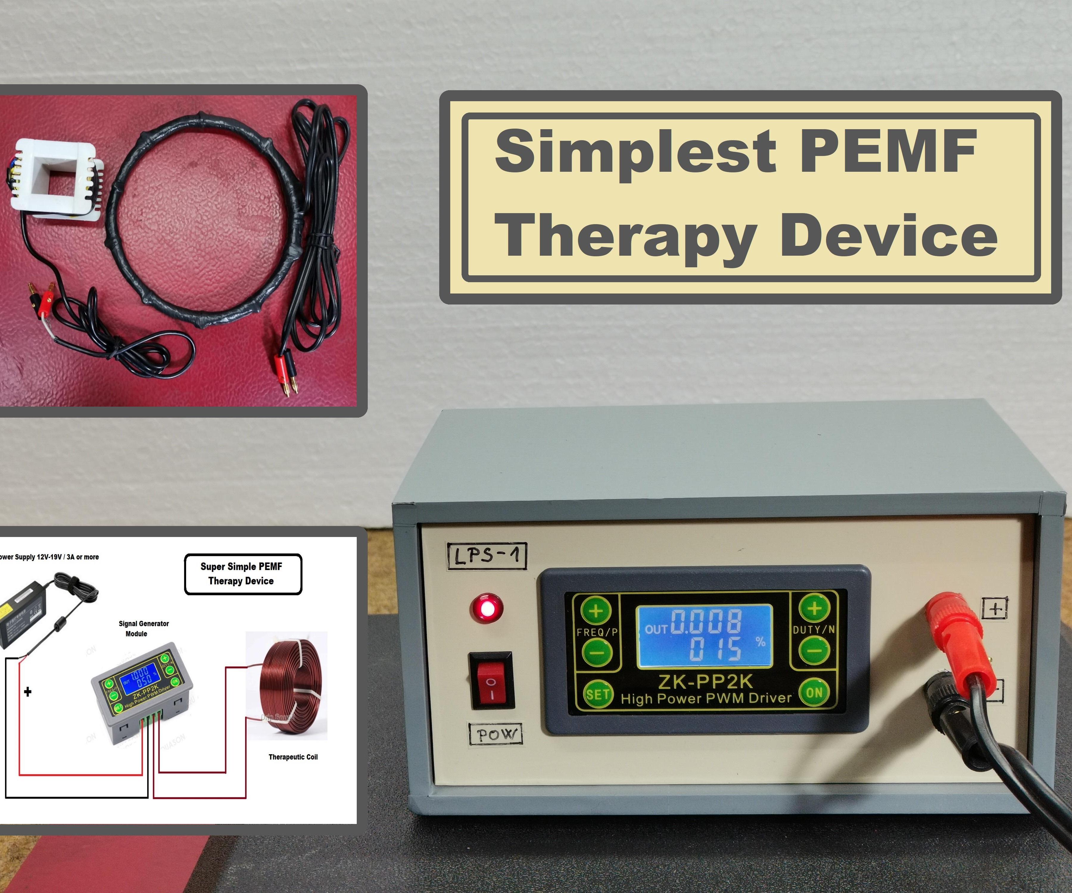 How to Build Simplest PEMF (Pulse Electomagnetic Field) Therapy Device