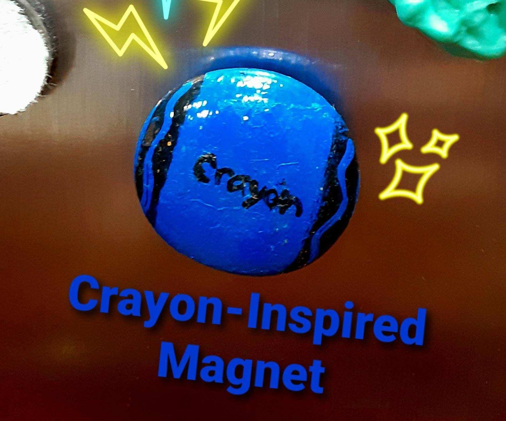 Crayon-Inspired Magnet