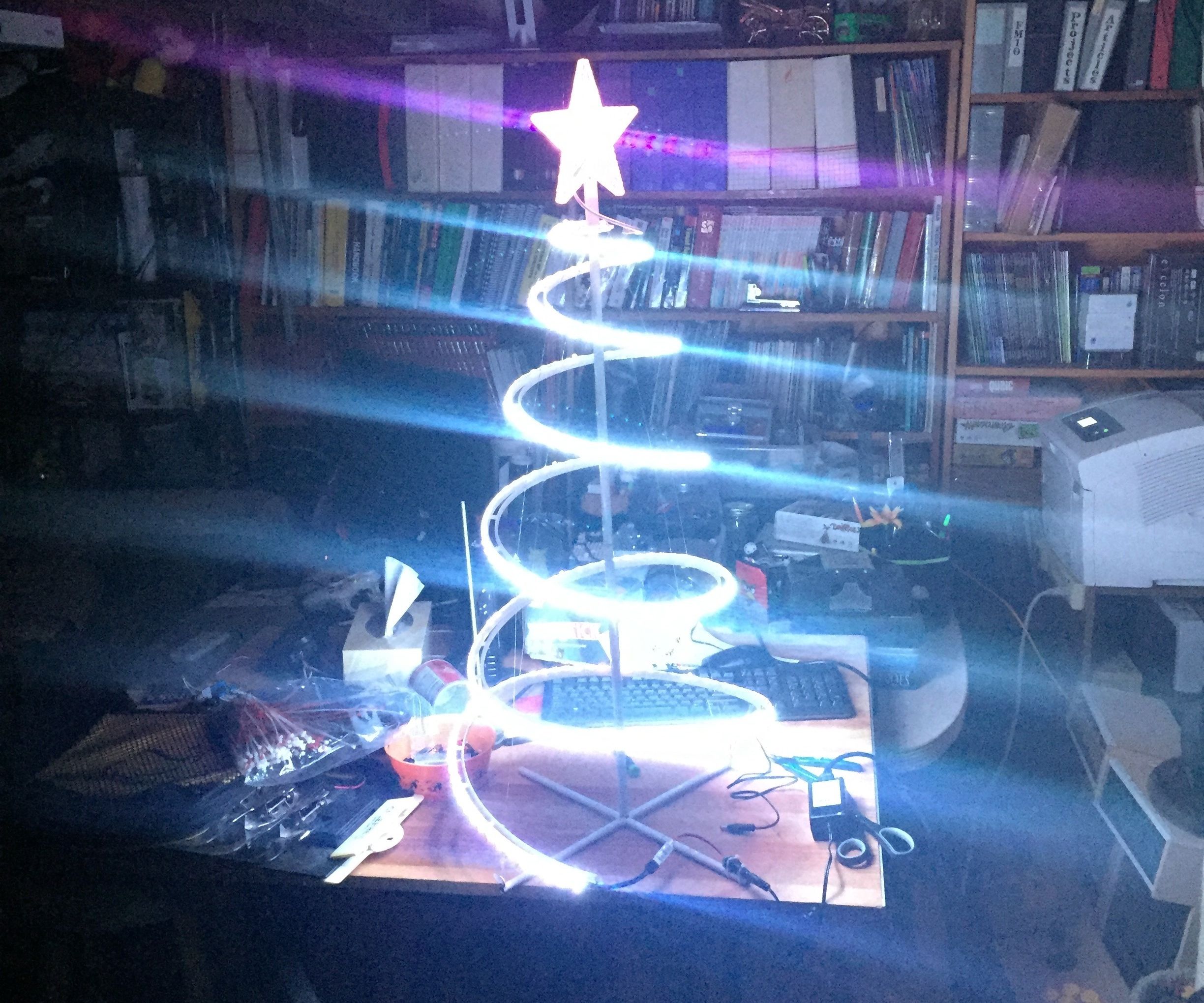 LED Spiral Tree 