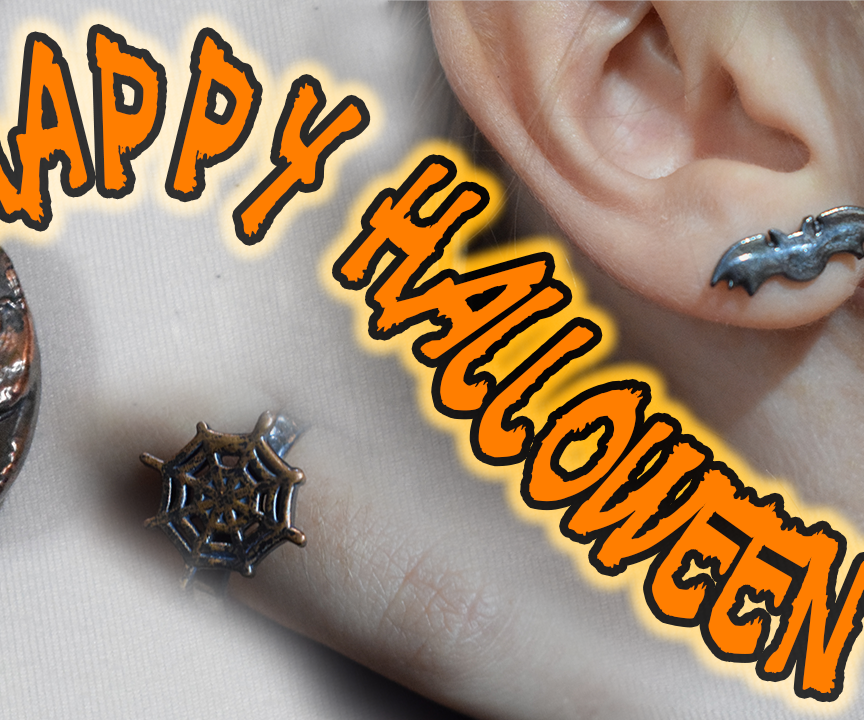 Crafting Halloween 3D Printed Electroformed Jewelry