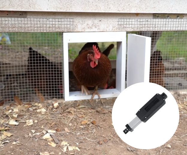 DIY Automatic Chicken Coop Door by April Wilkerson