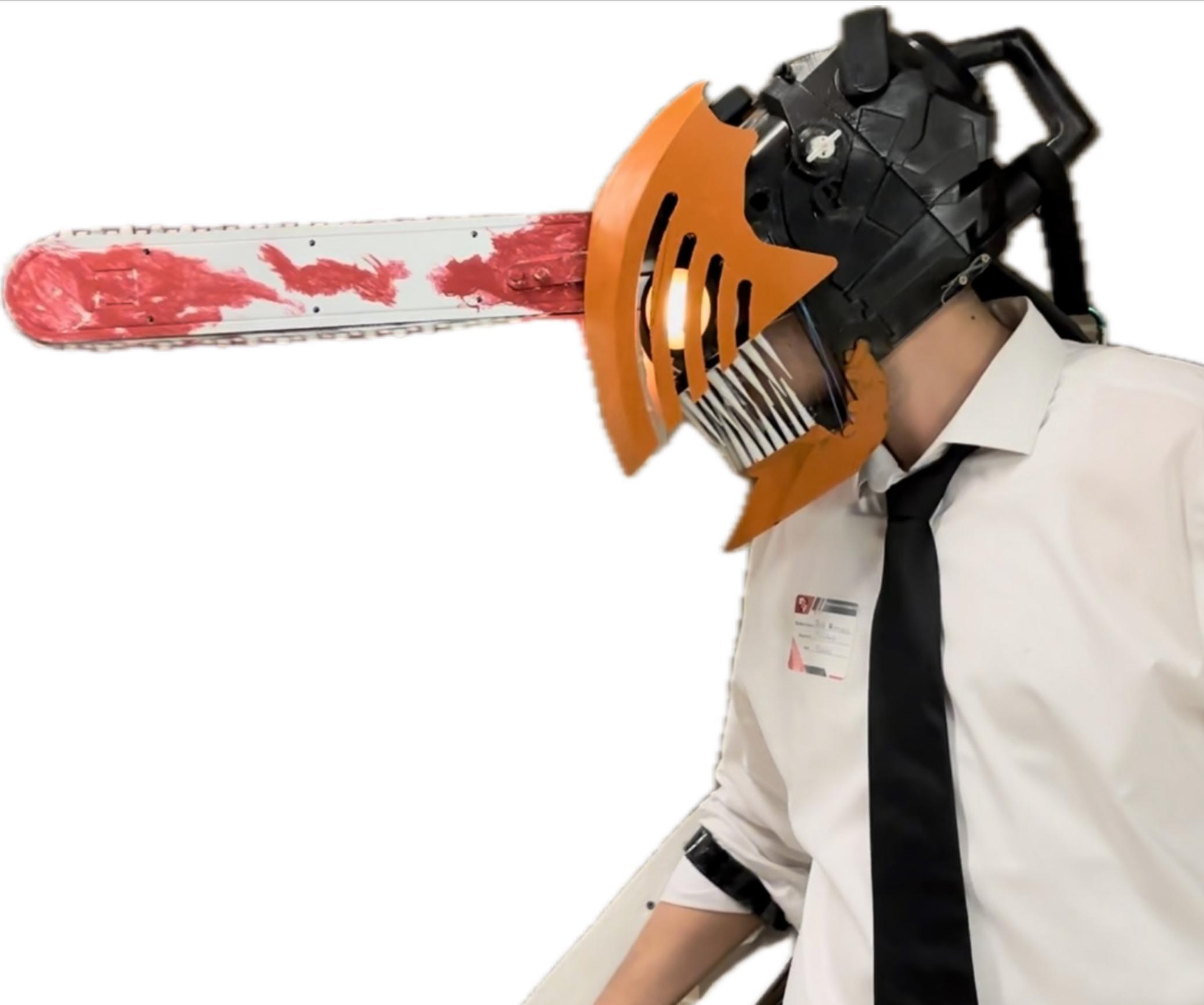 CHAINSAW MAN! (and Pochita): Fully Operational Helmet, Arm Blades, Sound and Motion