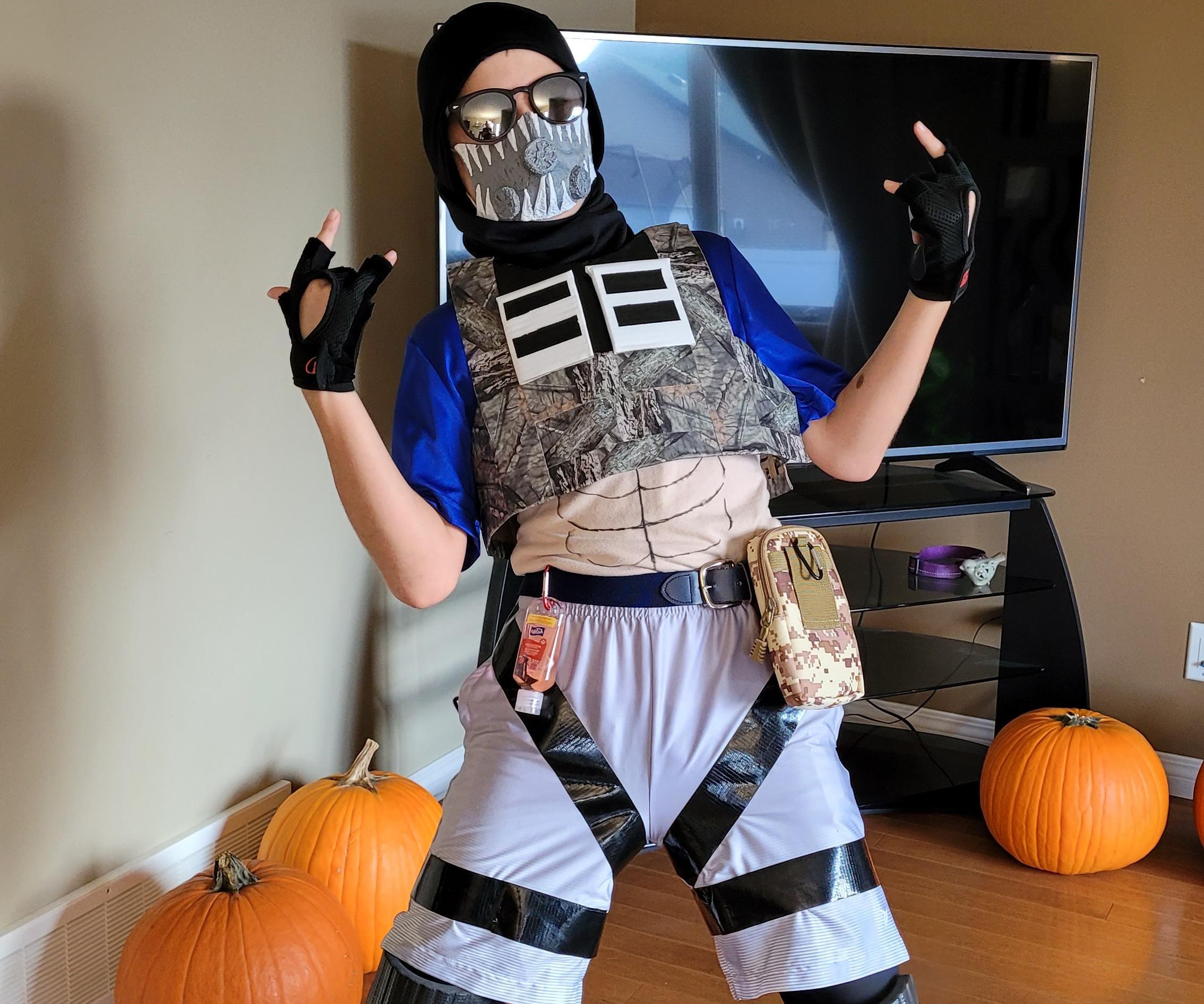 DIY Octane Costume (From Apex Legends)