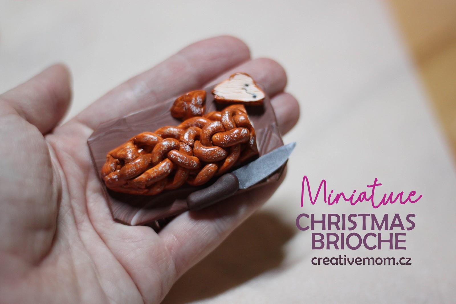 Miniature Christmas Brioche