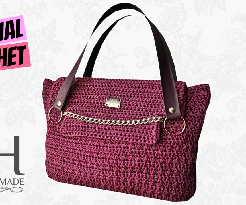 Tutorial Crochet Bag "Vayne" - Clover Stitch