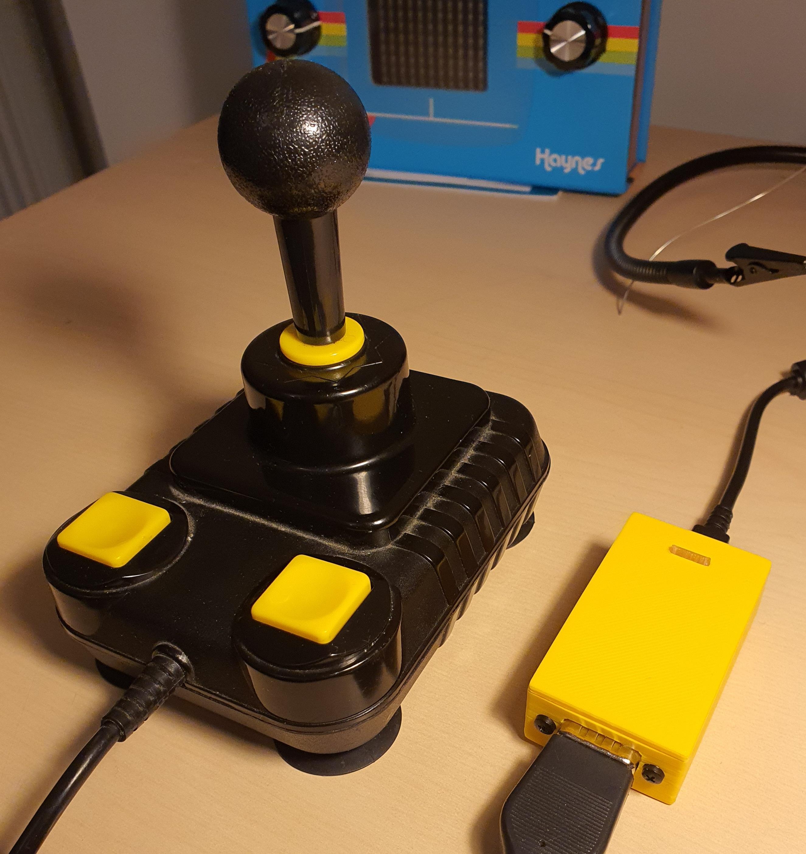 Retro 9 Pin Joystick to USB Converter