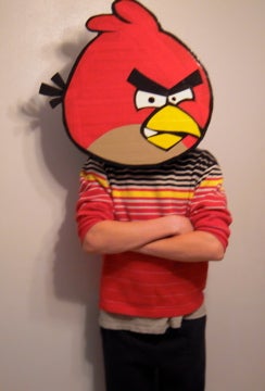 Easy Angry Birds Mask