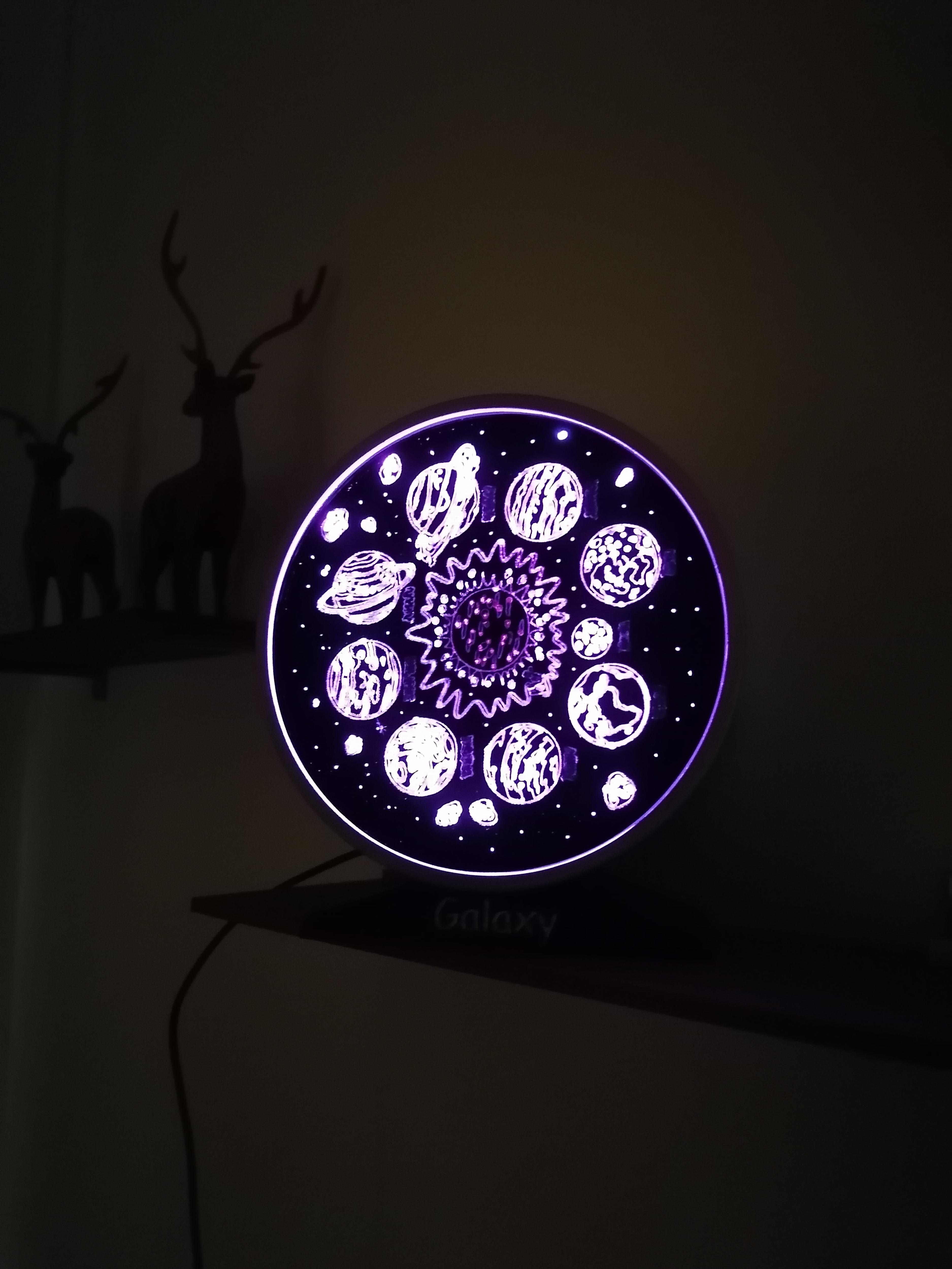 Motion Galaxy Lamp 