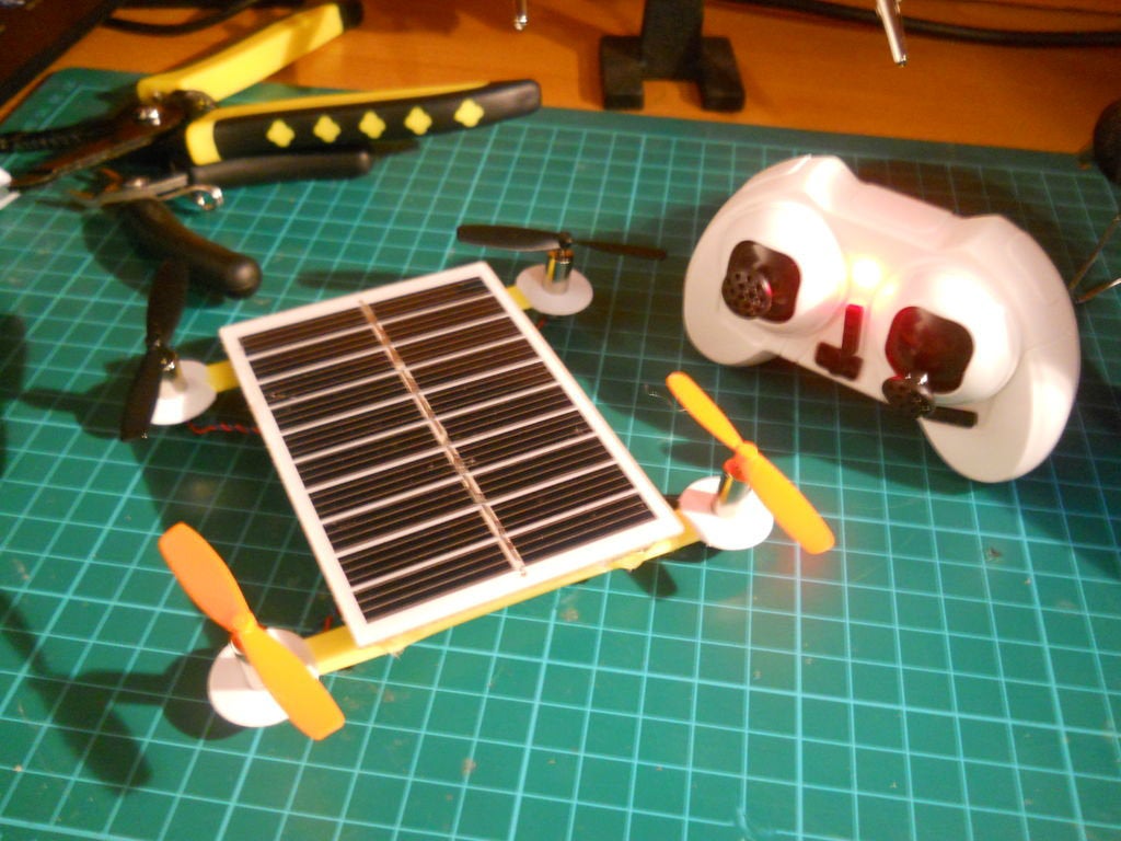 Solar Powered R/C Drone