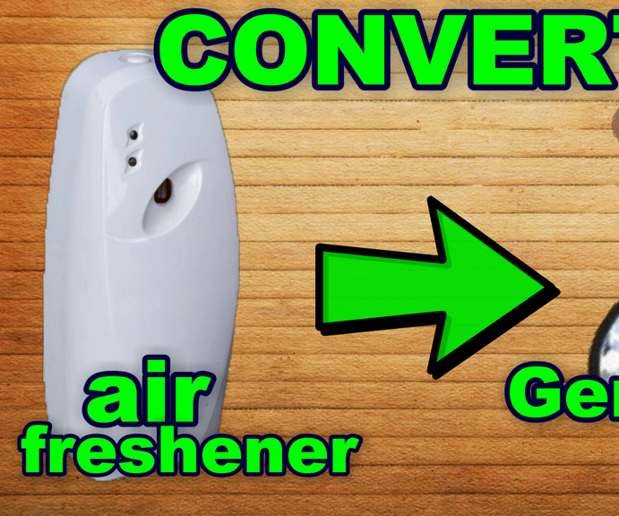 ✔Convert Air Freshener Into Dynamo Generator