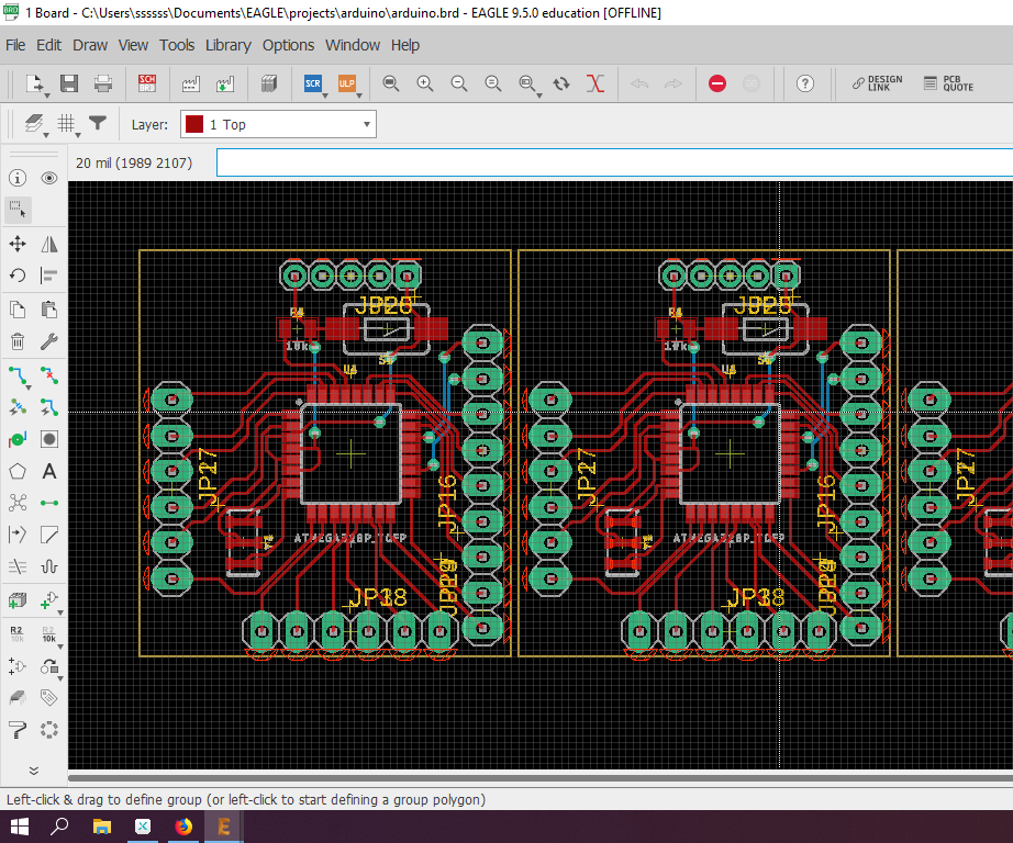 Simple Way to Make Panelize PCB in Eagle Cad