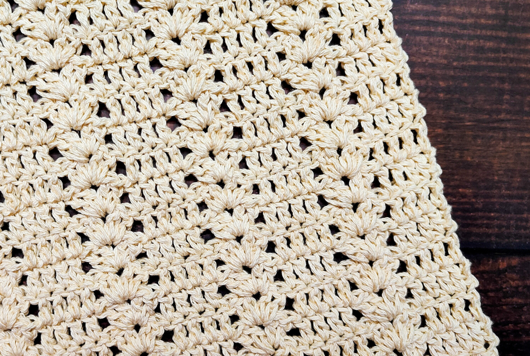 Easiest Crochet Table Runner Pattern With V Stitch