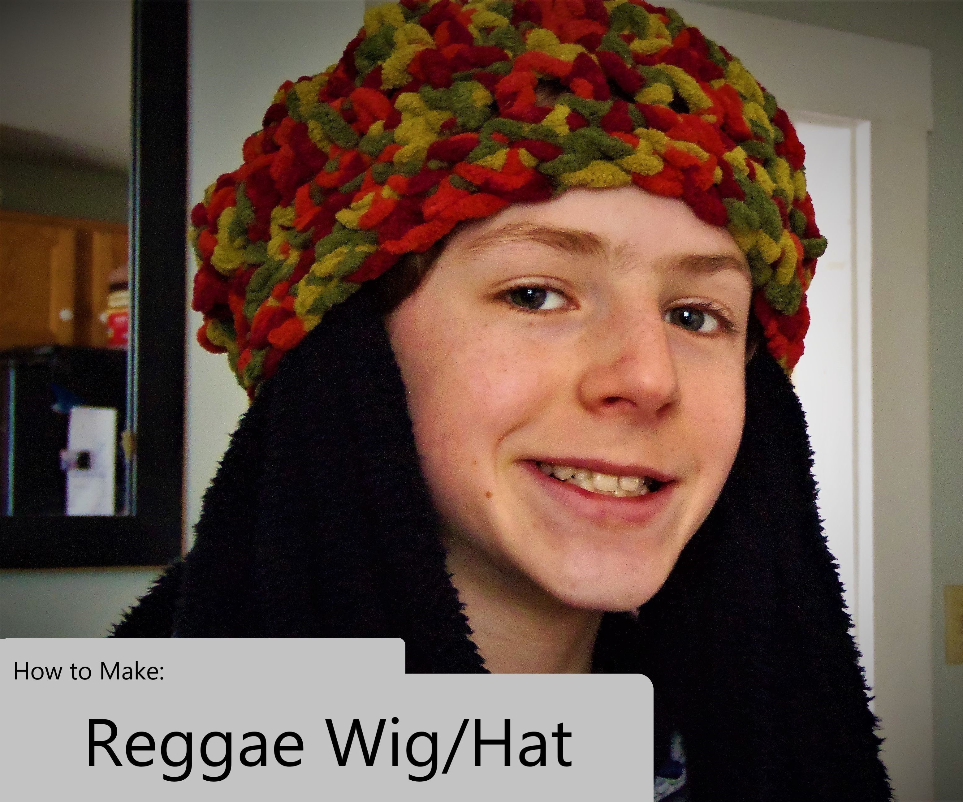 Reggae Wig/Hat