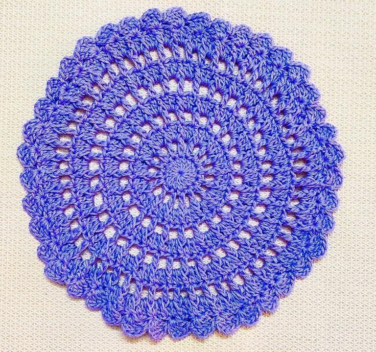 Crochet Sleek Doily How to Crochet Round Doily